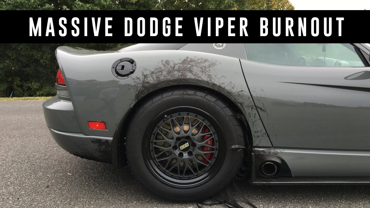 Dodge Viper Tires >> Dodge Viper Wedding Burnout Destroys Tires Dodge Viper Tires >> Dodge Viper Wedding Burnout Destroys Tires