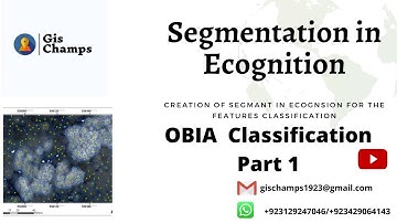 Segmentation process  in eCognition  object base image analysis  (OBIA Part 1)