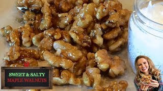 Sweet and Salty Maple Walnuts!