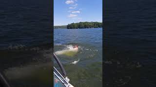 Lake Wallenpaupack. Martin's Cove backflip