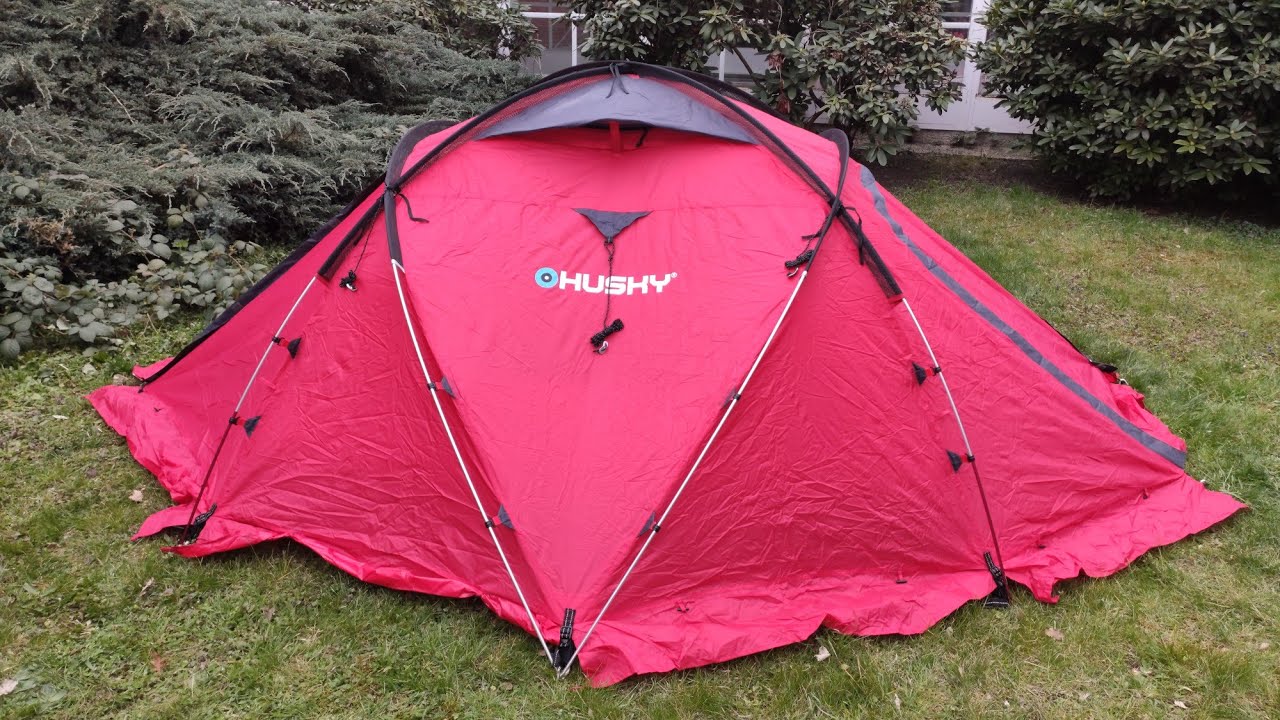 HUSKY FIGHTER 3-4 Tent - YouTube