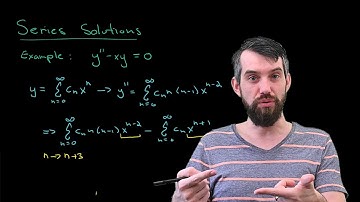 How to use SERIES to solve DIFFERENTIAL EQUATIONS example: Airy