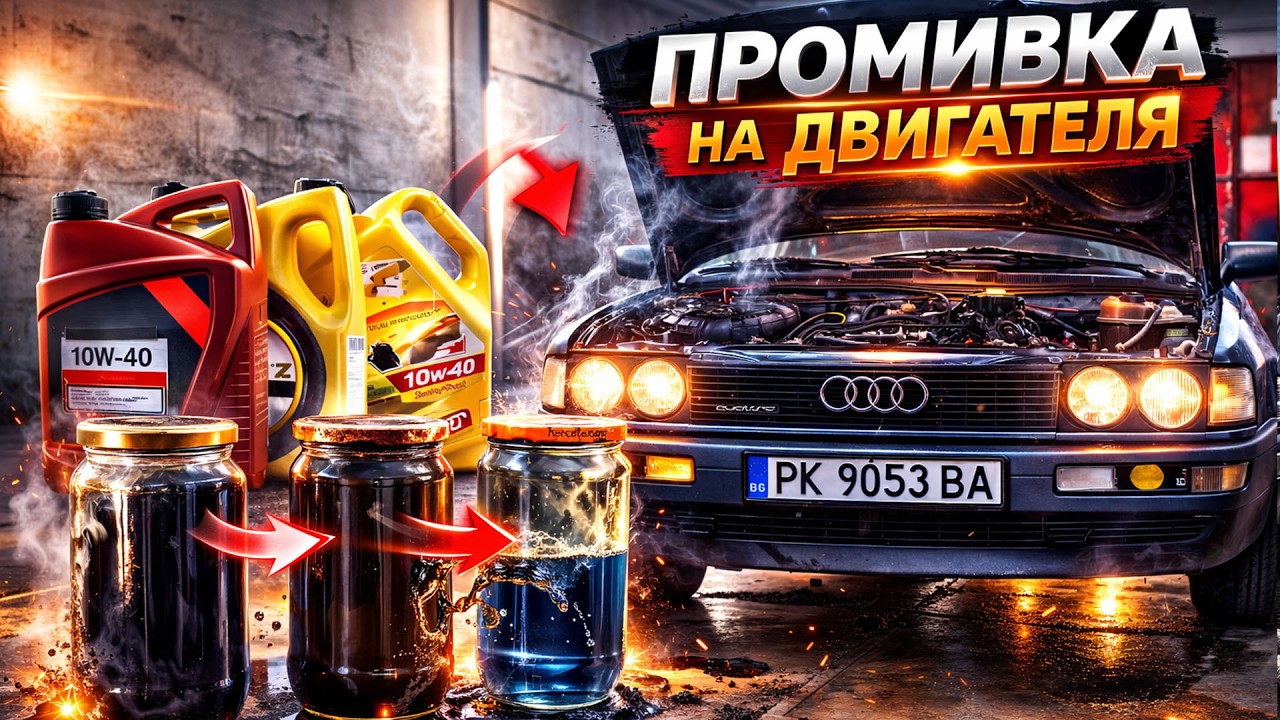 Тройна промивка engine flush + ATF в двигателя.