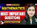 CUET PG Mathematics 2026 | MOST IMPORTANT QUESTIONS
