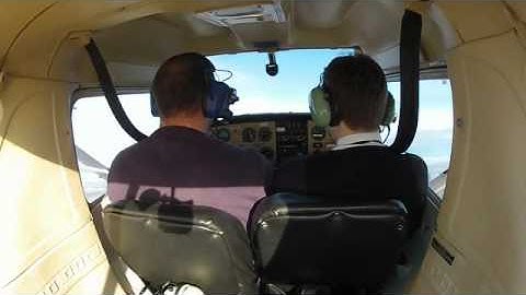 Almat Aviation training - Stalling lesson - near spin
