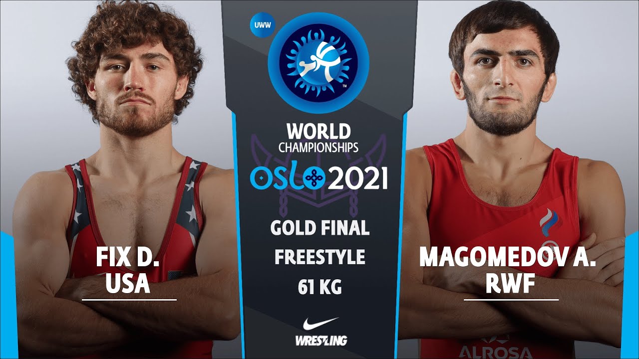 GOLD FS - 61 kg: D. FIX (USA) v. A. MAGOMEDOV (RWF)