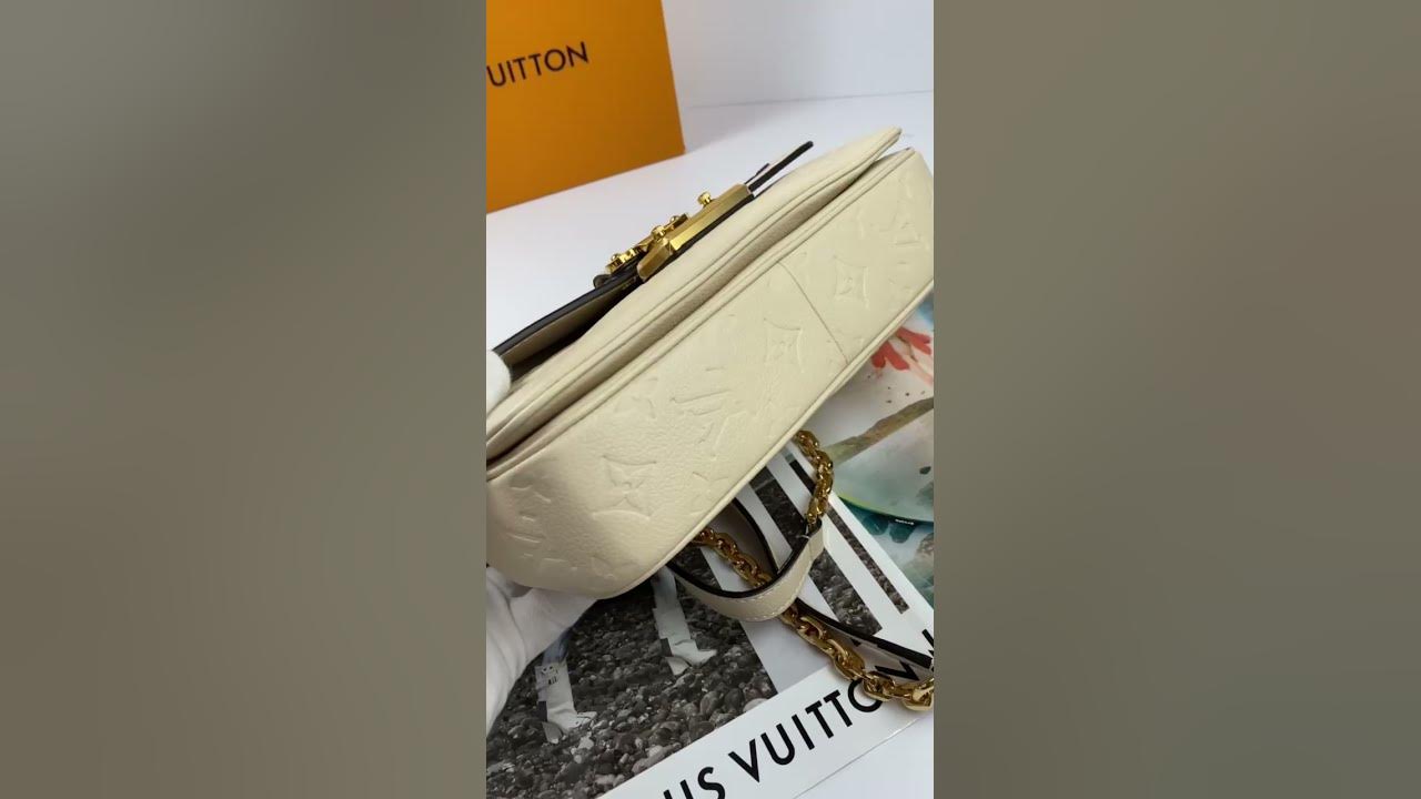 Replica Louis Vuitton Pochette Metis Monogram Empreinte Cream M44738 for  Sale