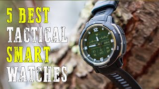TOP 5 Best Tactical Smartwatches of 2024 | Best Rugged Smartwatches 2024
