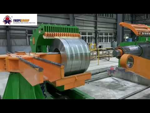 Coil car for automatic slitting coil packaging line