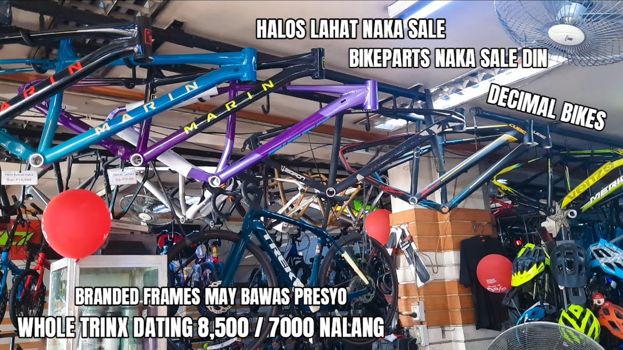 KUNG BUDGET BIKE HANAP MO MERON DITO YAN NAKA SALE SILA SA MGA WHOLE BIKE, FRAMES, BIKEPARTS, UPDATE