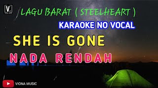 She's gone steelheart karaoke lirik - Nada rendah chords