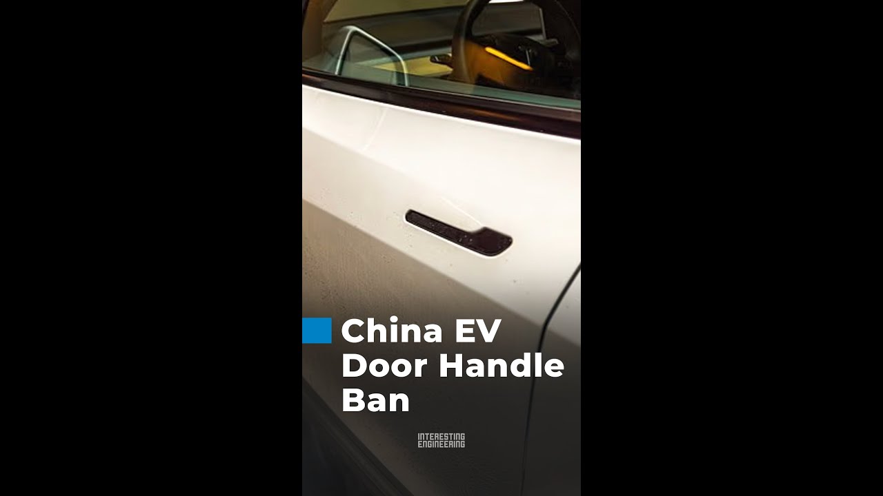 China bans hidden car door handles