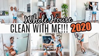 Whole House Clean With Me 2020 | Extreme Cleaning Motivation | Speed Cleaning
