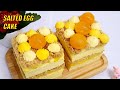 How To Combine Salted Eggs & Pork Floss to Sponge Cakes Asian Style ASMR [Subtitles] HNC Kitchen