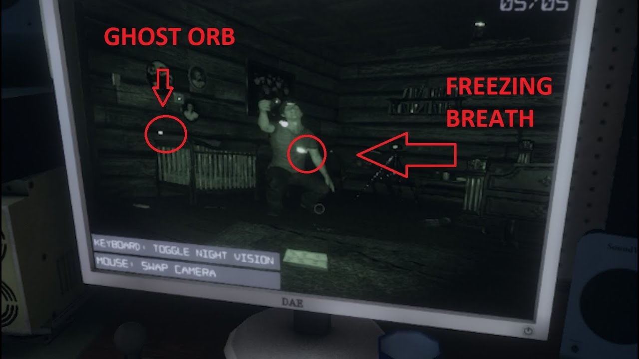 HOW TO SPOT GHOST ORBS PHASMOPHOBIA YouTube