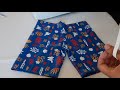 خياطة شورت أولاد بكل التفاصيل Comment Coudre Un Short عمر 3 4 سنوات 