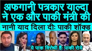 Afghani mool ki patrakar Yalda Hakim ne pakistani Sherry Rehman ki naani yaad dila di | pak media