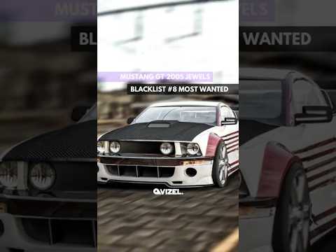 JEWELS DAN MUSTANG GT DI NEEDFORSPEED MOST WANTED Jewels Blacklist Needforspeed Shorts Ford 