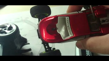 Steering Assist Gyro on a 1/36 Scale 2S Brushless 2.4Ghz  Losi Micro T - Desktop test