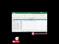 Excel me Professional Salary Sheet kaise banaye 💼🔥 #excel #shorts