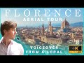 ASMR Drone Travel Guide of Florence, Italy with Gentle Voiceover