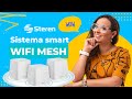 Sistema smart wifi mesh triple 24 ghz y 5 ghz bgnaacvr epicqueenoficial