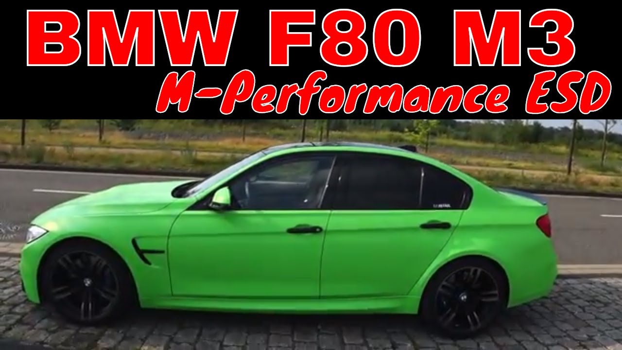 Markus Bmw F80 M3 M Performance Esd Zeiten Messen Kosten Reparaturen Check Versicherung Youtube