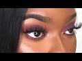 Smokey Purple Eyeshadow Makeup Tutorial | Hannah London