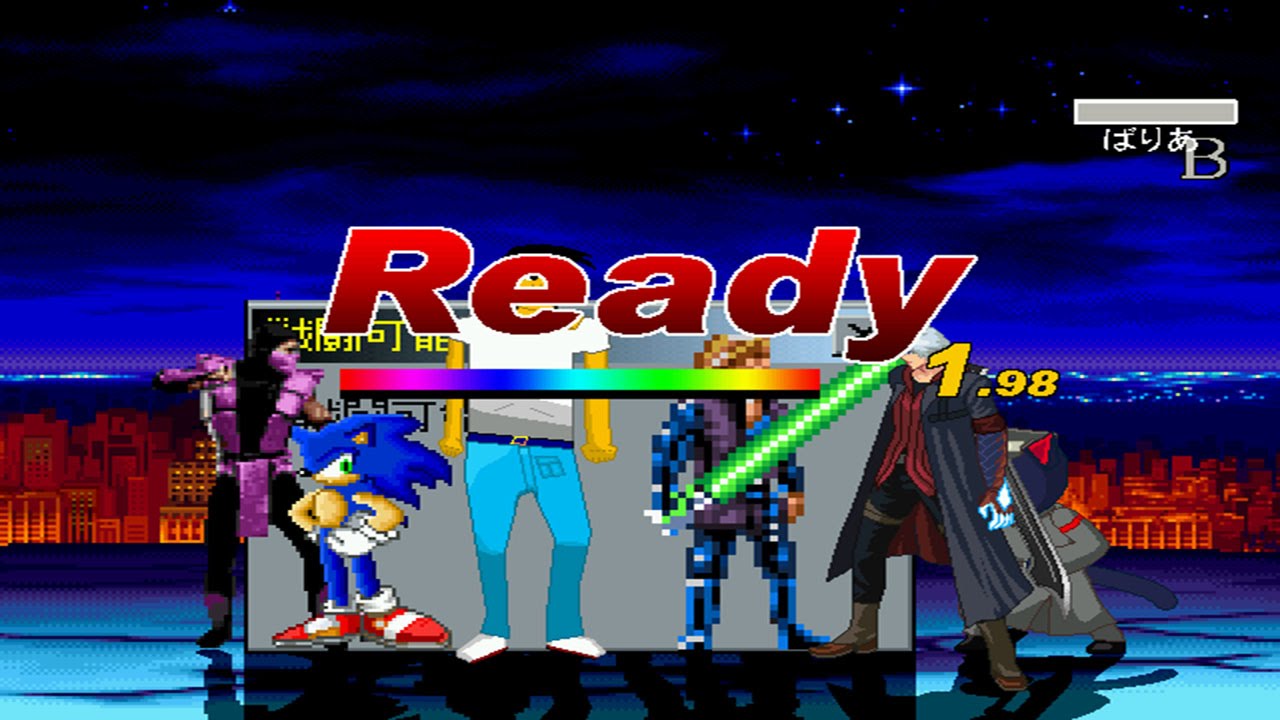 Team andersonkenya1 vs Team Feedmekirby (2x) MUGEN Request 4v4 Battle!!!