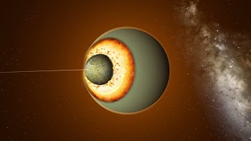 Venus and Io collision - Universe Sandbox 2