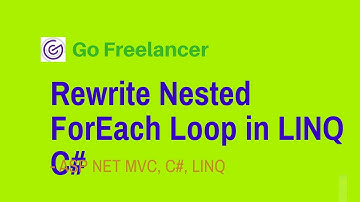 Rewrite Nested ForEach Loop in LINQ C#
