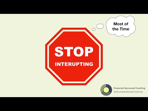 Direct Communication 101: Interrupting Well