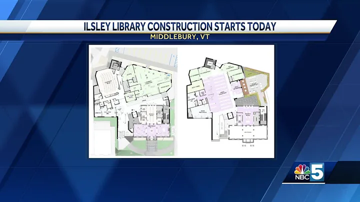 Construction begins on historic library in Addison County