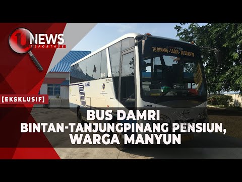 WARGA BINTAN MINTA BUS DAMRI KEMBALI MELAYANI | U-NEWS REPORTASE #EPS95
