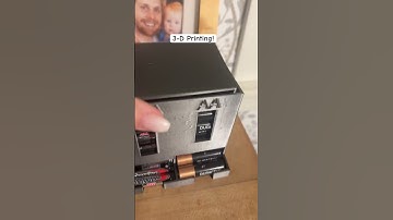 Useful 3D printed battery box! My son printed this and it works great! 🔋 #3dprinting #beginners