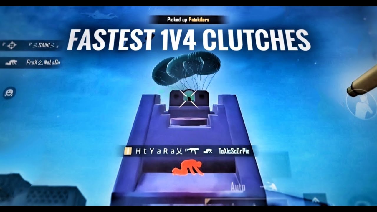 FASTEST 1V4 CLUTCHES IN ANDROID ♥️ || #bgmi #highlights 4k - YouTube