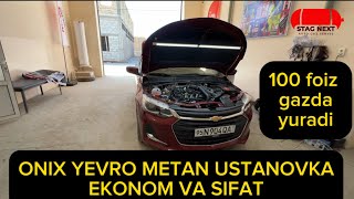 ONIX FULL VARIANTDA METAN USTANOVKA SIFATLI VA XAVFSIZ GARANTIYA 2 YIL XORAZM Urganch  97 790 2111