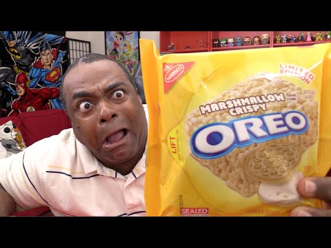 MARSHMALLOW CRISPY OREO TASTE TEST!