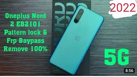 one plus nord ce 5g hard reset | frp bypass | pattern & password unlock | without pc