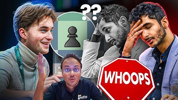 A shocking blunder ends the game | Vincent Keymer vs Vidit Gujrathi | FIDE Grand Swiss 2025