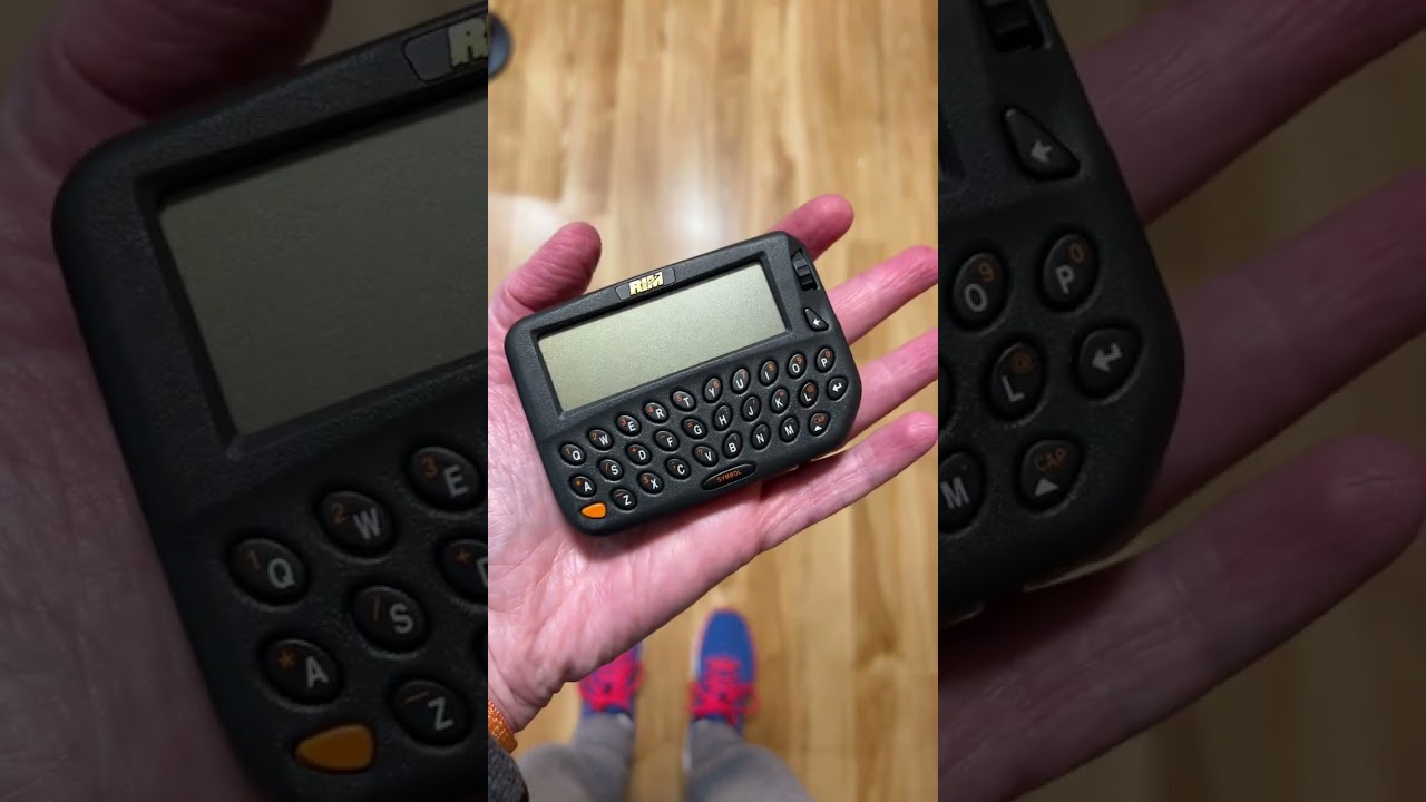 Do you miss the Blackberry pager?