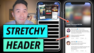 Swift 4.2 Stretchy Header Collection View Cells / Header / Padding (Ep 1)