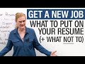 Resume Update and Job Application Tips