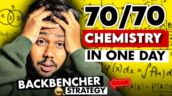 70/70 in Chemistry in 1 DAY 🗿 Backbencher IITian Strategy 🔥 CBSE Chemistry class 12th #cbse #jee