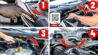 👉 DO THIS AND THE AIR WILL BE CLEAN IN THE CAR INTERIOR! DETAILS OF AIR DUCTS WITH YOUR HANDS