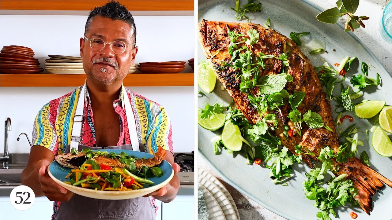 Rick Fries a Whole Fish (Plus: Papaya Salad!) | Sweet Heat with Rick Martinez | Food52