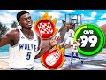 99 OVR ANTHONY EDWARDS BUILD is UNGUARDABLE in EVERY GAME-MODE (NBA 2K24)