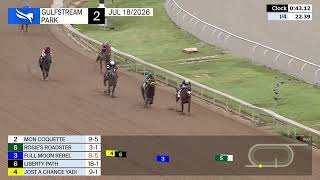 Gulfstream Park July 18, 2026 Race 2