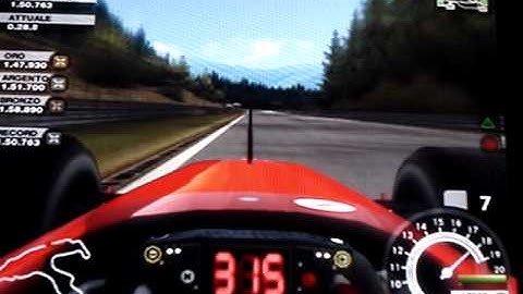 F1 2005 PS2 Spa Francorchamps elmet cam