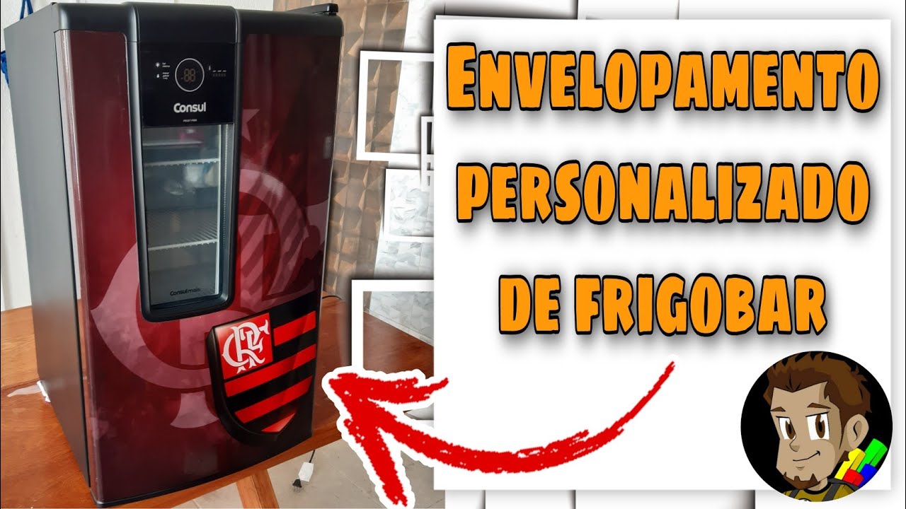 ENVELOPAMENTO PERSONALIZADO DE FRIGOBAR